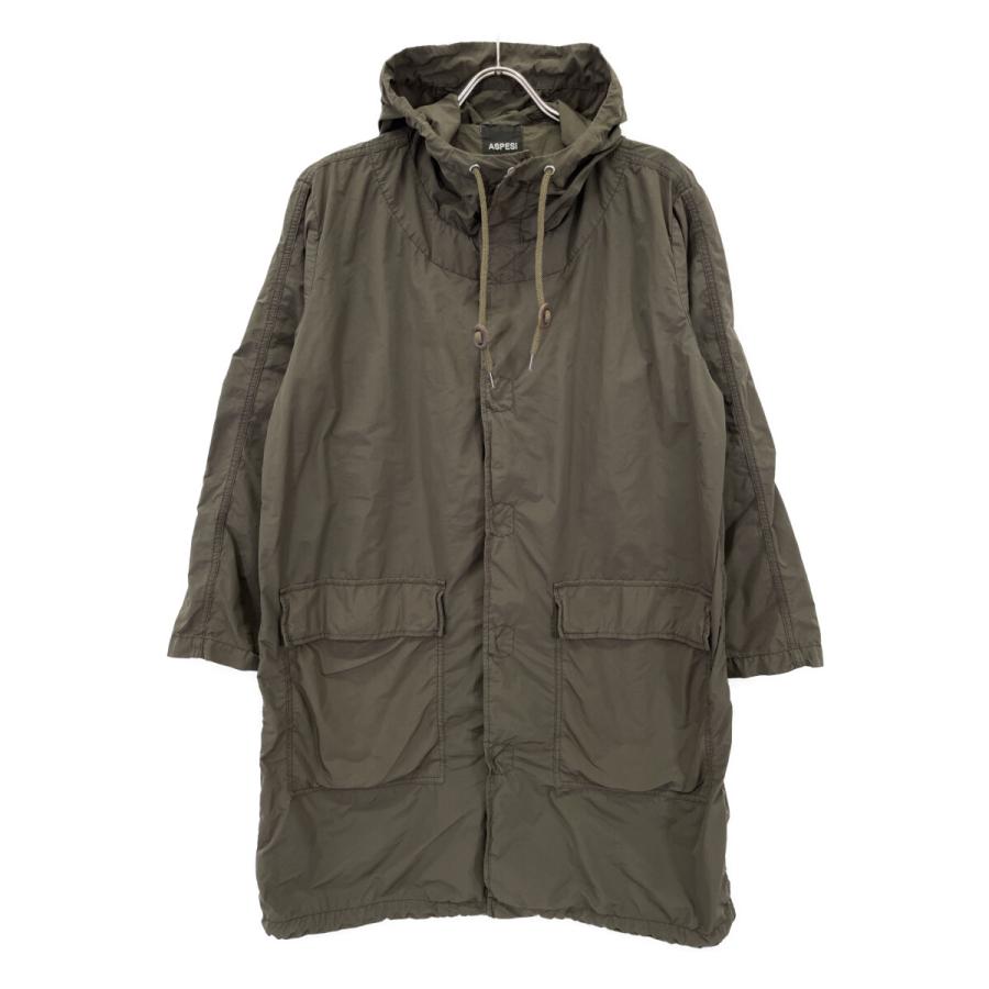 ASPESI（アスペジ） ブラウン F973 ナイロン M-51 モッズコート カーキ