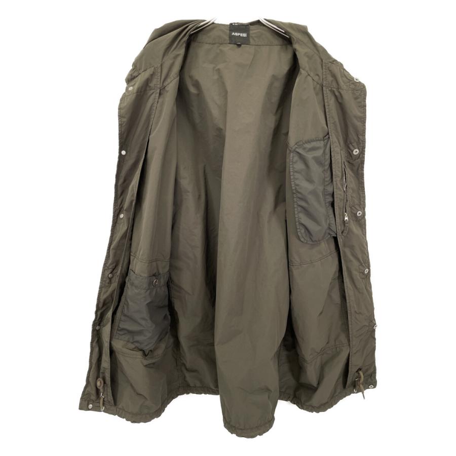 ASPESI（アスペジ） ブラウン F973 ナイロン M-51 モッズコート カーキ