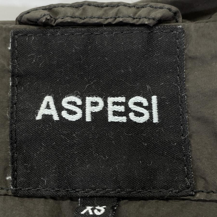 ASPESI（アスペジ） ブラウン F973 ナイロン M-51 モッズコート カーキ