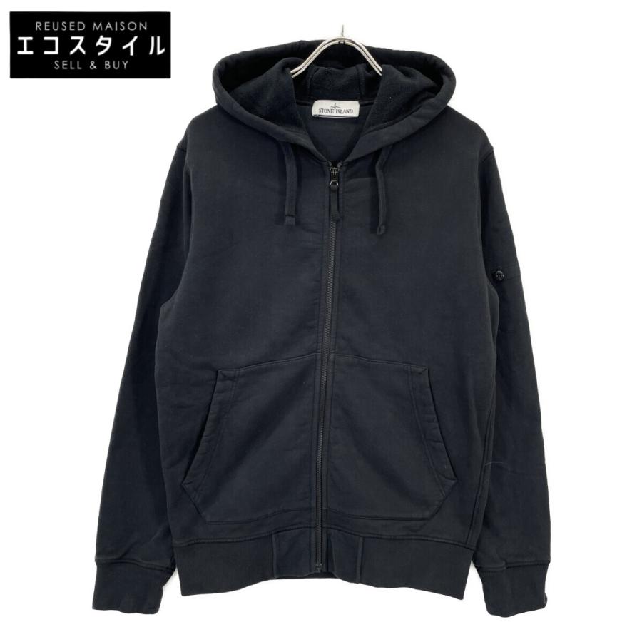 STONE ISLAND ストーンアイランド ブラック 751564220 ジップアップ