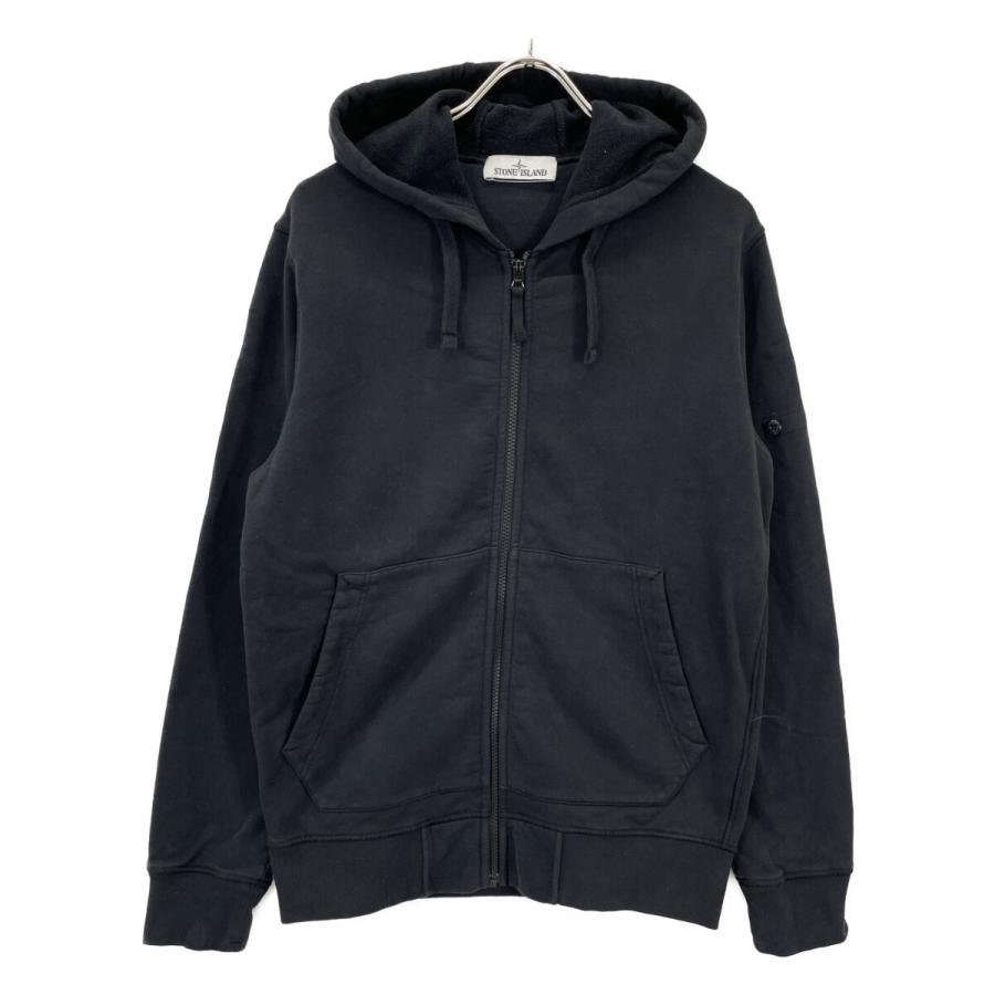 STONE ISLAND ストーンアイランド ブラック 751564220 ジップアップ