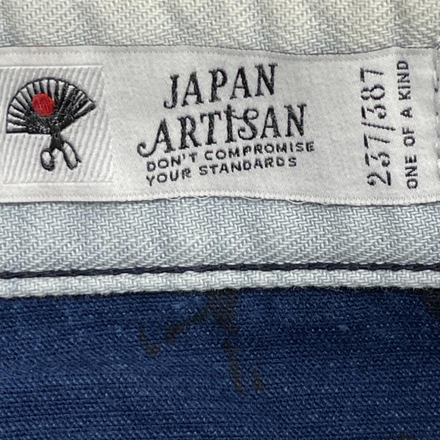 DENHAM デンハム ブルー RAZOR 日本製 ウォッシュ加工 コーデュロイ