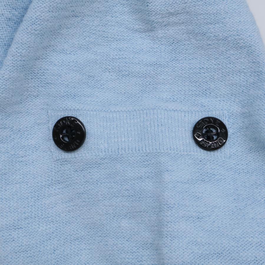 STONE ISLAND ストーンアイランド ライトブルー 6415538B0 コットン