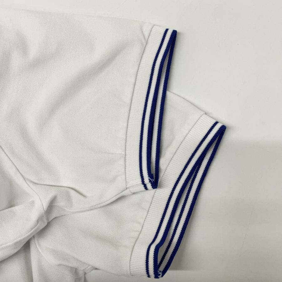 STONE ISLAND ストーンアイランド ホワイト ロゴパッチ 半袖ポロシャツ