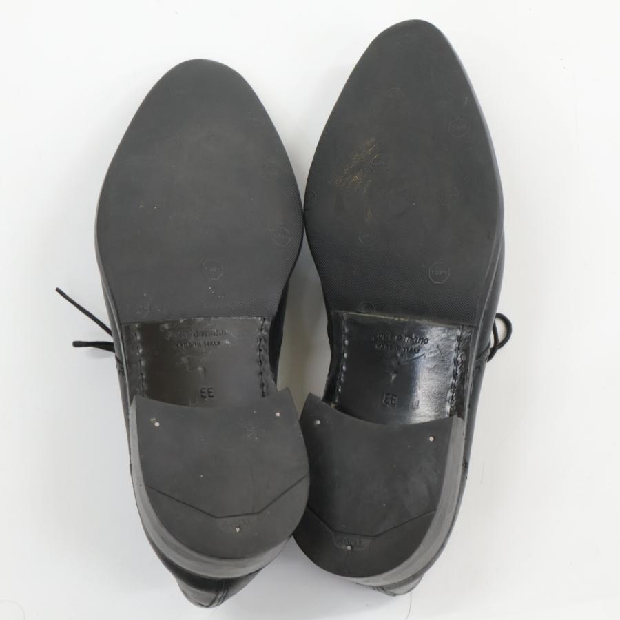 Ermenegildo Zegna エルメネジルドゼニア 3アイレット ステッチ