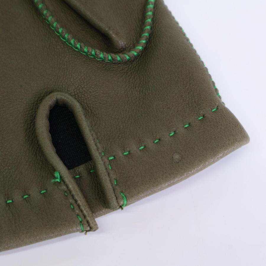 LOUIS VUITTON ルイヴィトン レザー グローブ M ダークブラウン メンズ