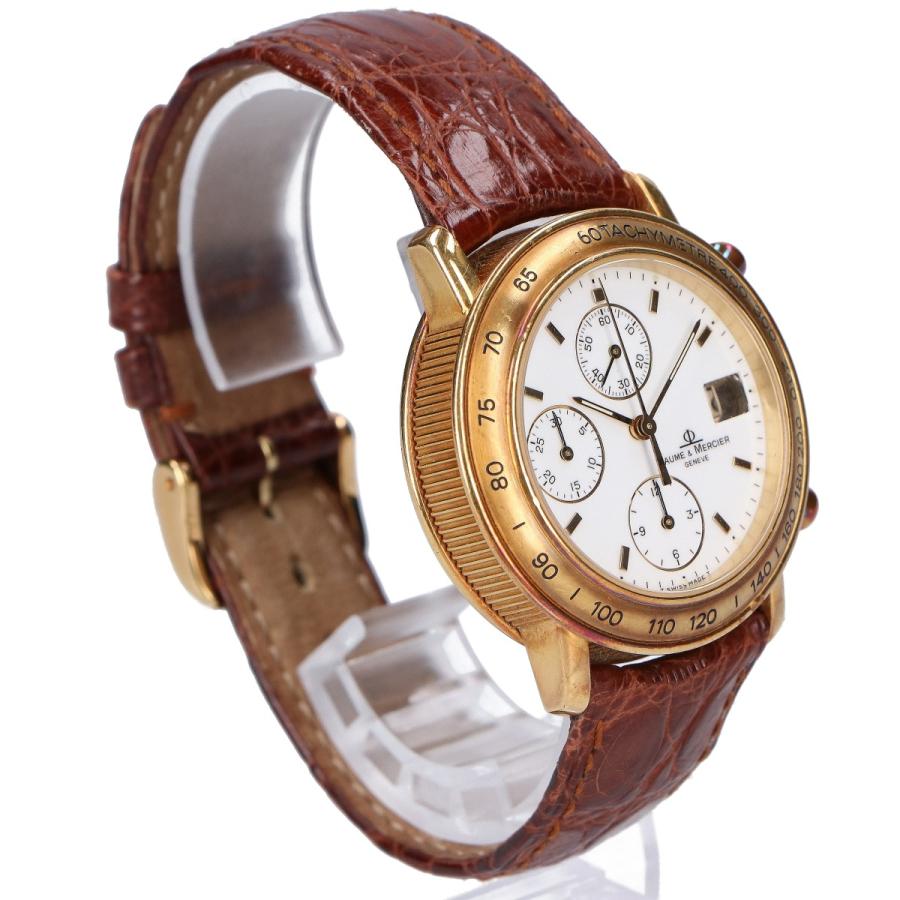 Baume＆Mercier ボーム＆メルシエ 18K 6104 018 ボーマティック クロノ