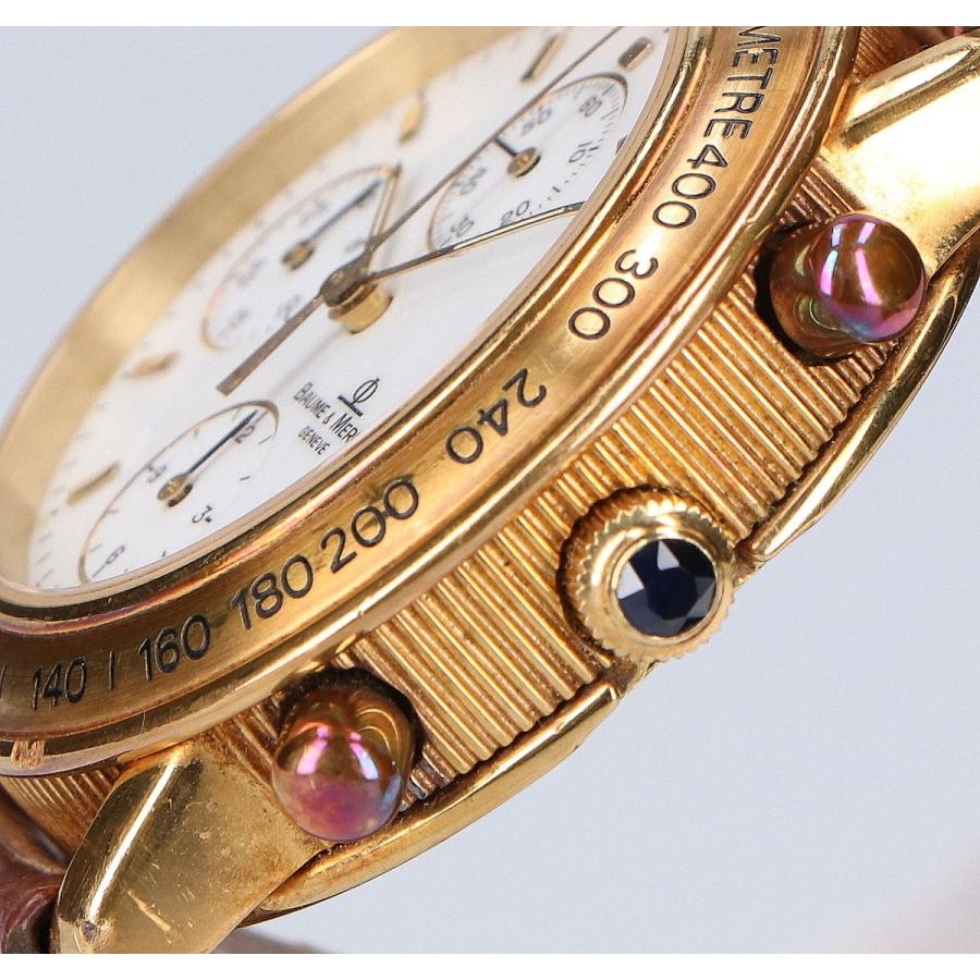 Baume＆Mercier ボーム＆メルシエ 18K 6104 018 ボーマティック クロノ