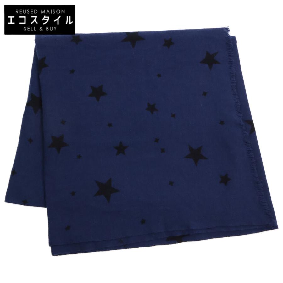 ストール マフラー DOUCE GLOIRE STAR STOLE 美品/ douce-gloire ドゥースグロワール STAR STOLE カシミヤ100