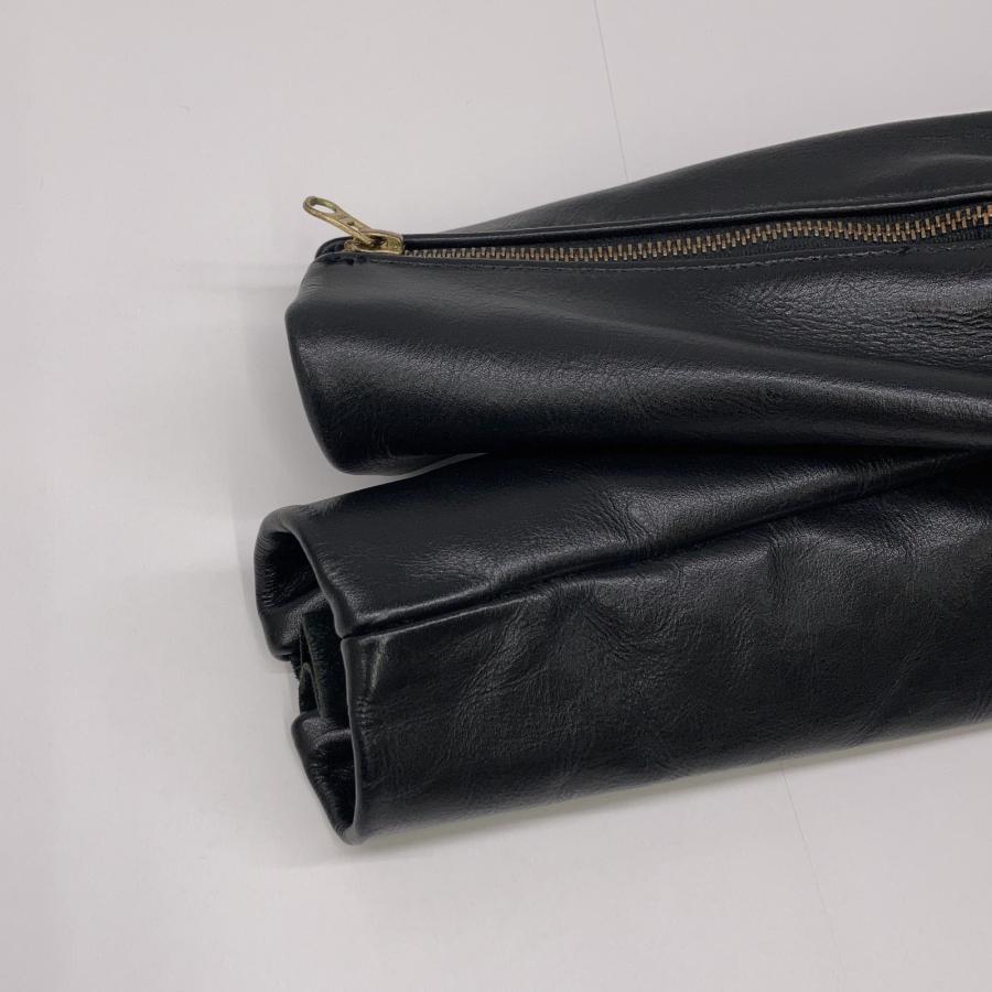 【美品】VANSON バンソン type B シングルライダース ブラック 34 VANSON（バンソン） MODEL B SINGLE RIDERS JACKET シングル