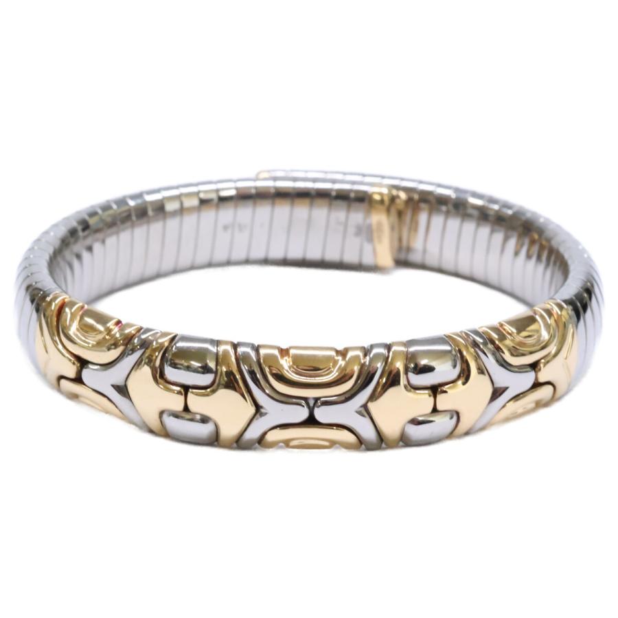 BVLGARI（ブルガリ） 750 x SS アルベアーレ ブレスレット バングル