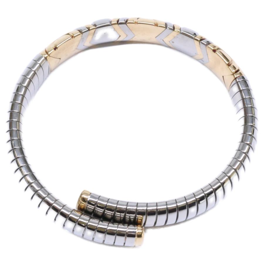 BVLGARI（ブルガリ） 750 x SS アルベアーレ ブレスレット バングル