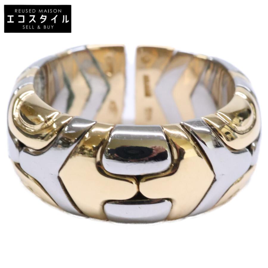 BVLGARI（ブルガリ） 750 x SS アルベアーレ リング 指輪 イエロー