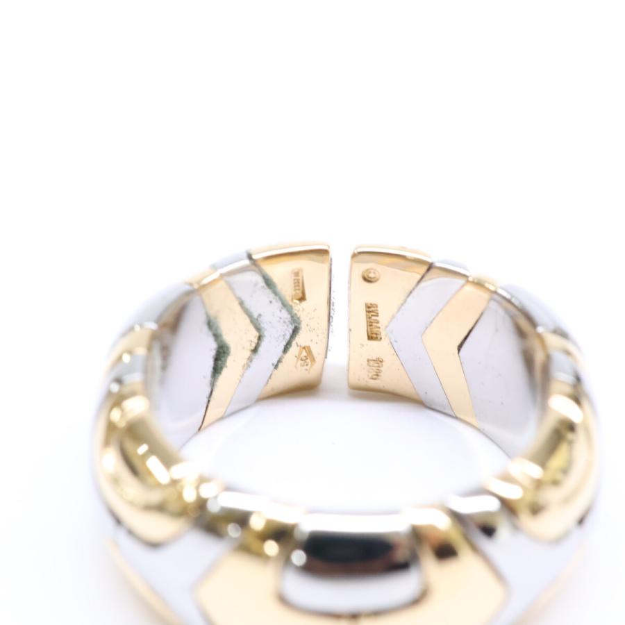 BVLGARI（ブルガリ） 750 x SS アルベアーレ リング 指輪 イエロー