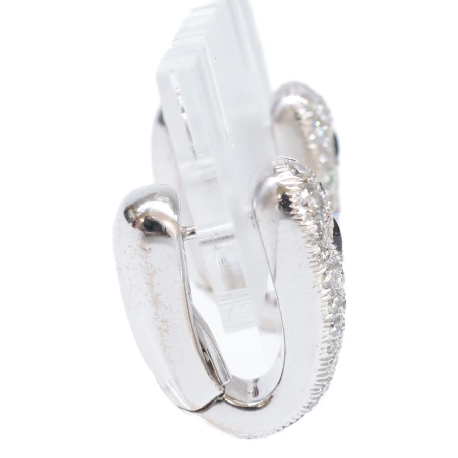 Cartier カルティエ 750WG ダイヤモンドxオニキス パンテールドゥ