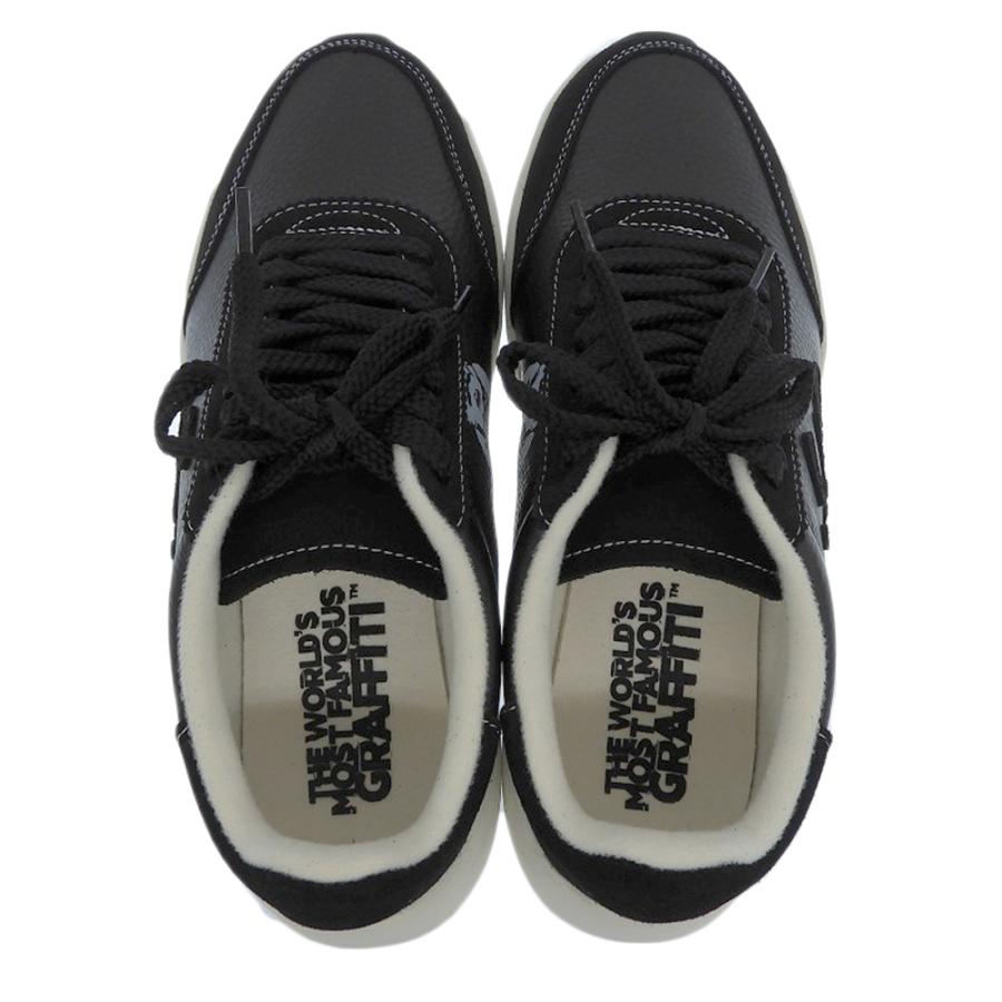 サンガッチョレザー スニーカー 黒 中古・古着通販】Sangacio (サンガッチョ) スニーカー ブラック サイズ