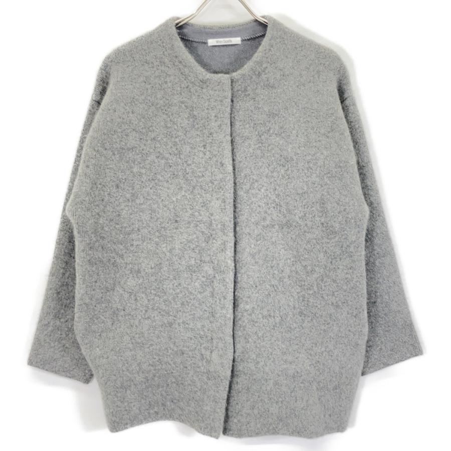 Whim Gazette ウィムガゼット WGZ1042207A00004 グレー セッケツニット