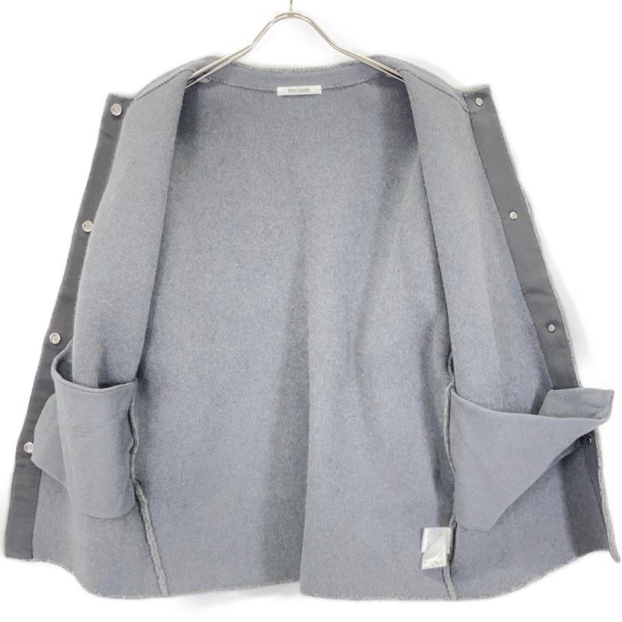 Whim Gazette ウィムガゼット WGZ1042207A00004 グレー セッケツニット