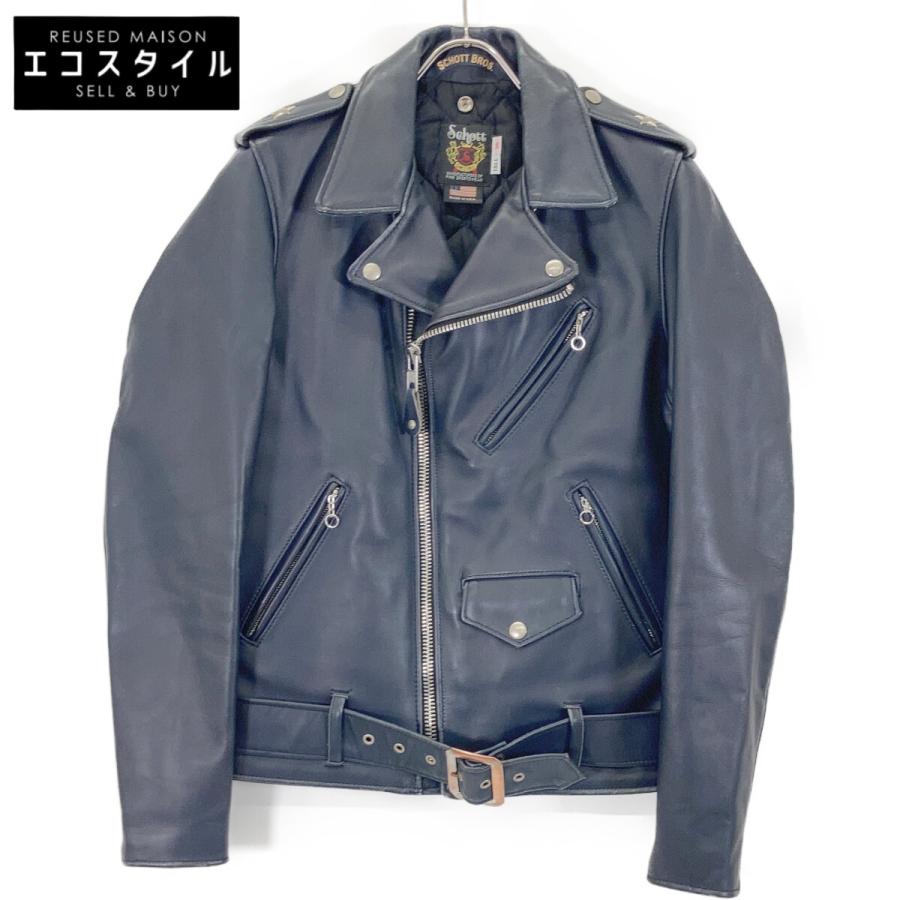 Schott N.Y.C（ショット） SCHOTT 613UST ネイビー ワンスター ダブル