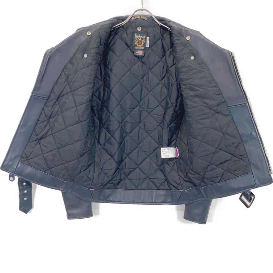 Schott N.Y.C（ショット） SCHOTT 613UST ネイビー ワンスター ダブル