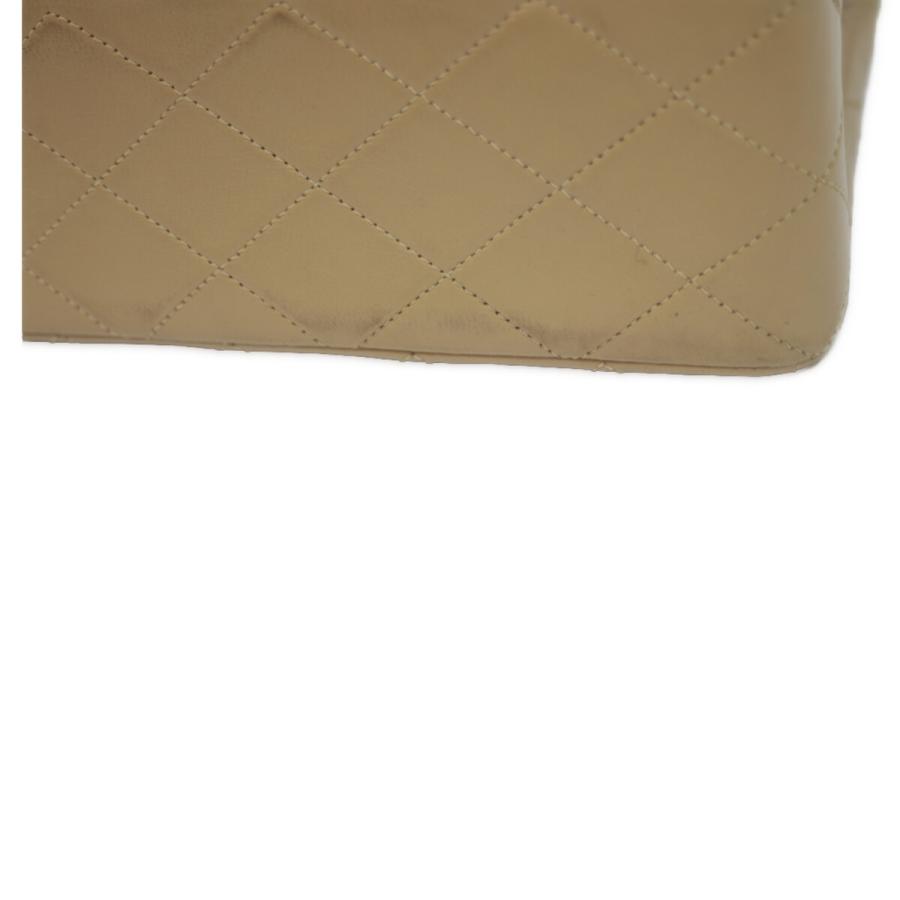 美品 本革 手袋 CHANEL シャネル ラムスキン ベージュ 101793577-1.jpg