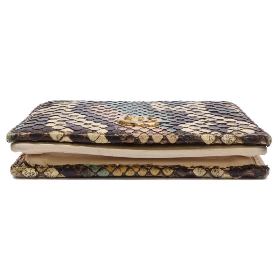 GUCCI ダブルG パイソンミニウォレット ダブルG パイソン スモールウォレット ・メタリックシルバー | GUCCI公式