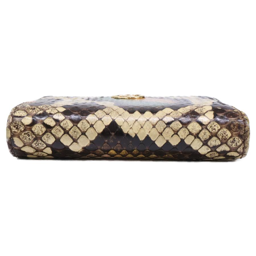 GUCCI ダブルG パイソンミニウォレット GUCCI（グッチ） 456126 ダブルG パイソン カードケース ウォレット 二