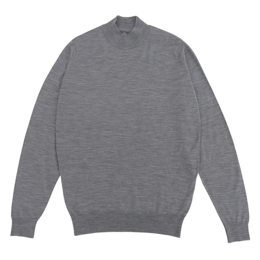 JOHN SMEDLEY ジョンスメドレー 30G ウール モックネック ニット