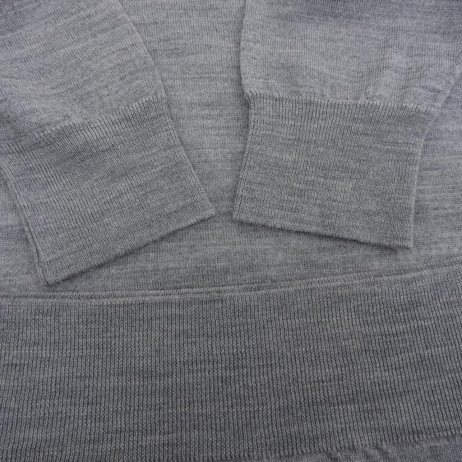 JOHN SMEDLEY ジョンスメドレー 30G ウール モックネック ニット