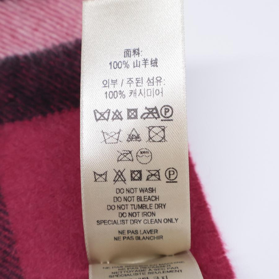 BURBERRY（バーバリー） 3895093/66L ヴィンテージチェック カシミヤ