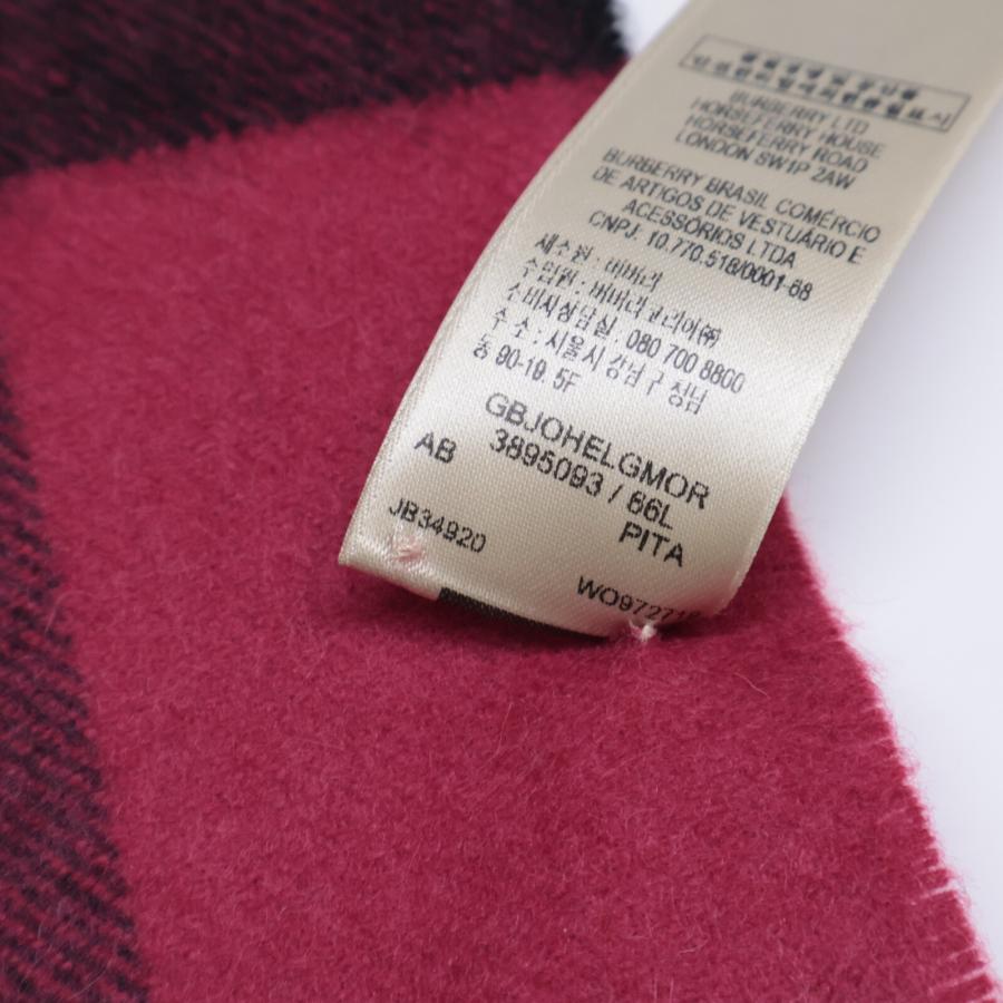 BURBERRY（バーバリー） 3895093/66L ヴィンテージチェック カシミヤ