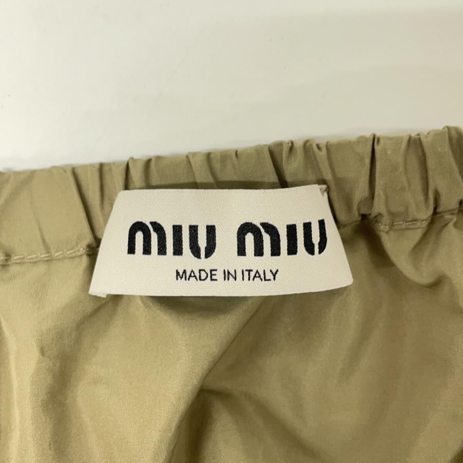miu miu（ミュウミュウ） ロゴ ドローストリングテクニカル