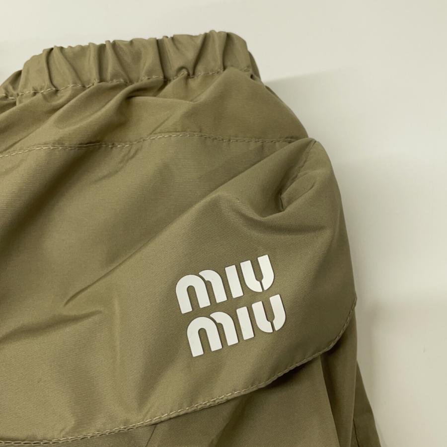 miu miu（ミュウミュウ） ロゴ ドローストリングテクニカル