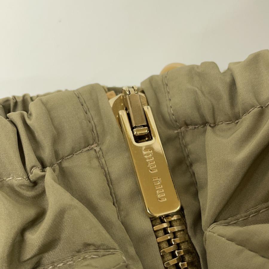 miu miu（ミュウミュウ） ロゴ ドローストリングテクニカル