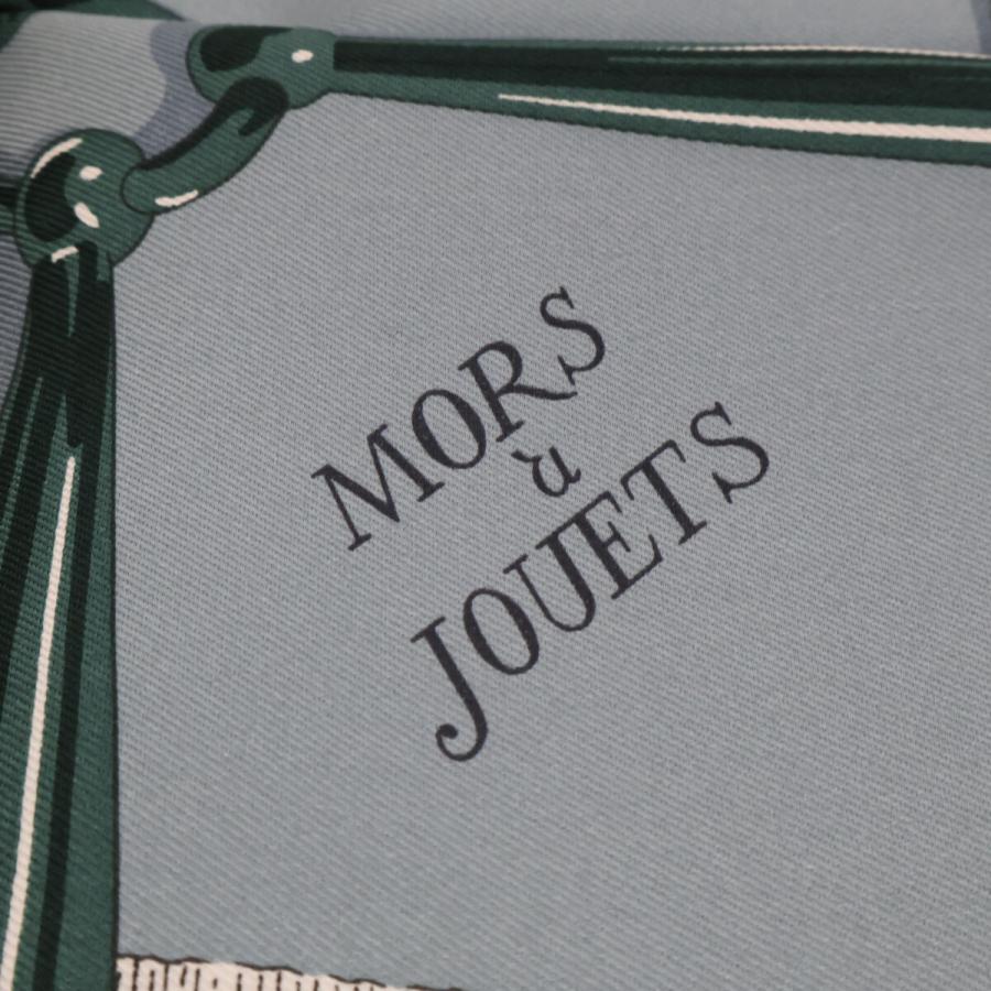 新品同様 HERMES エルメス 983419S 06 馬銜・シュミーズ シルク カレ70