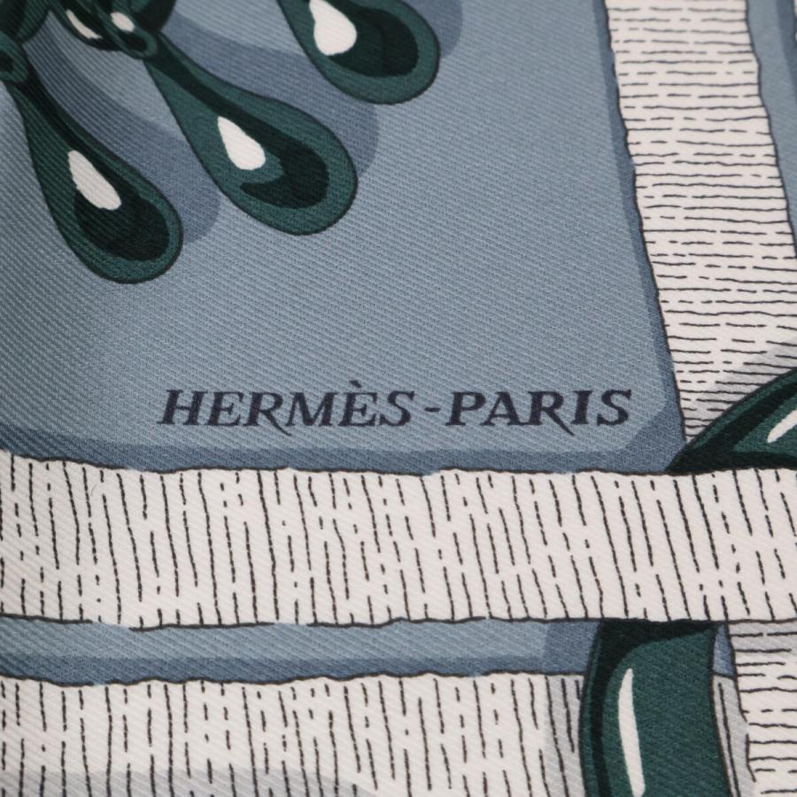 新品同様 HERMES エルメス 983419S 06 馬銜・シュミーズ シルク カレ70