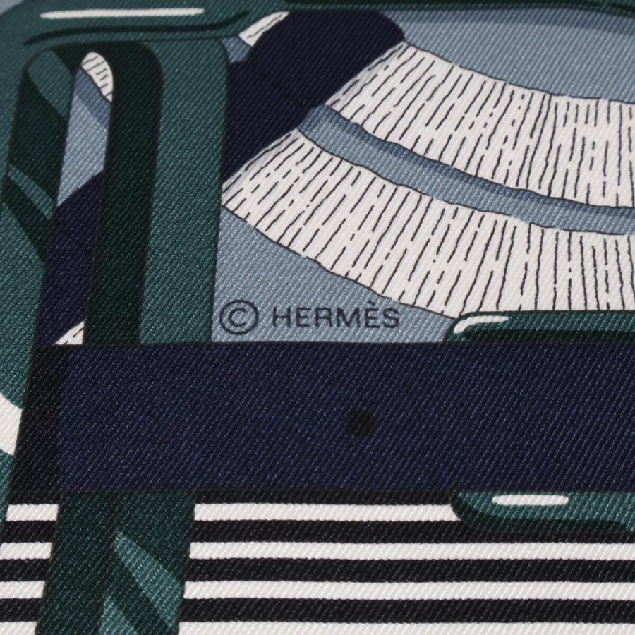 新品同様 HERMES エルメス 983419S 06 馬銜・シュミーズ シルク カレ70