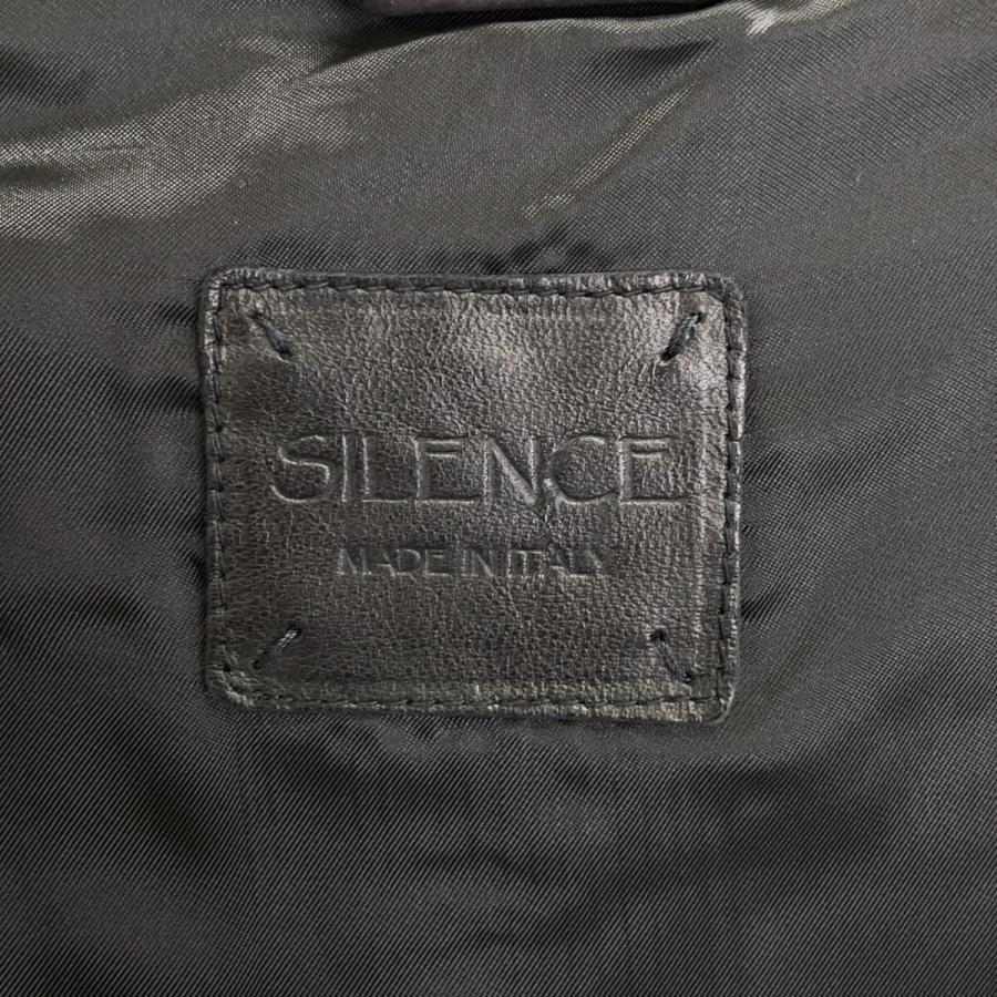 SILENCE サイレンス 3931JP スエードゴートレザー シングルライダース