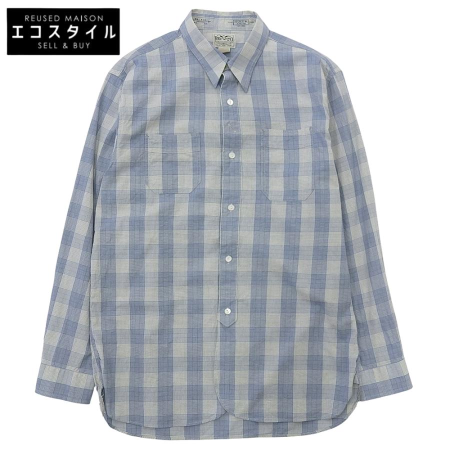 美品 RRL ダブルアールエル コットン チェック柄 ダブルポケット