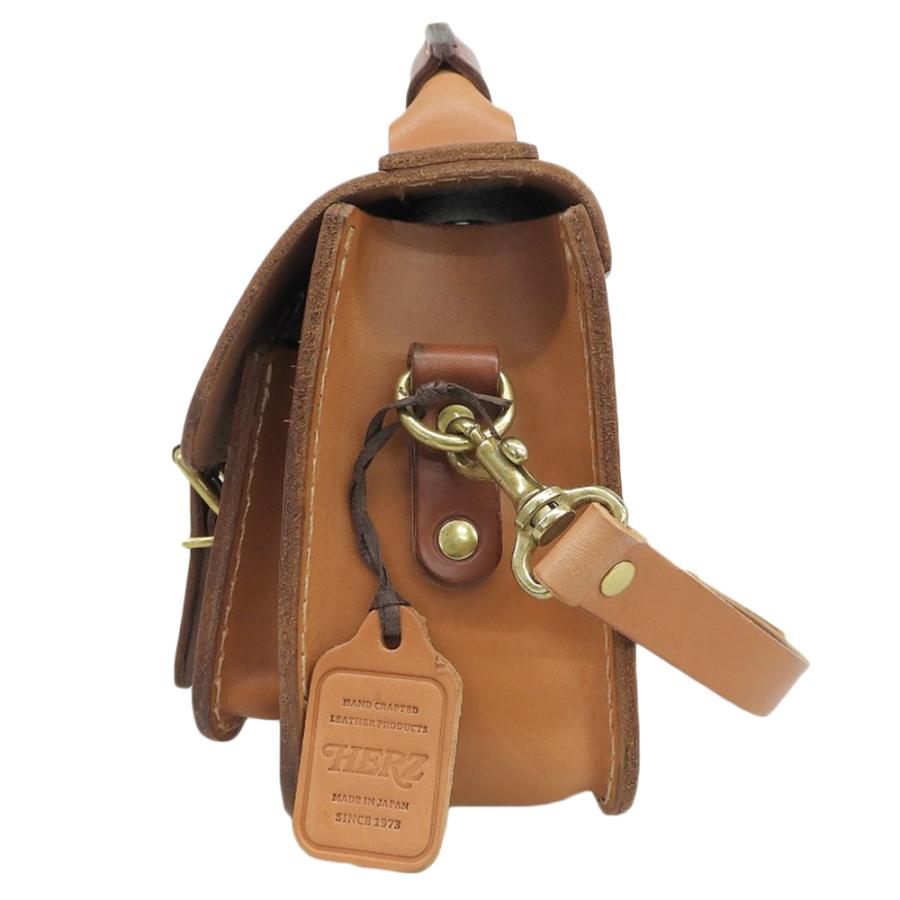 HERZ（ヘルツ） 美品 二本ベルトの2wayミニバッグ ショルダーバッグ