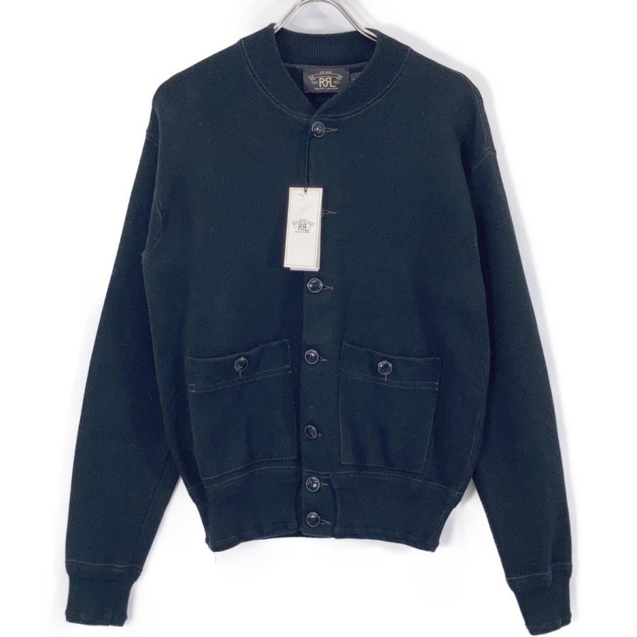 RRL ダブルアールエル 782637892001 COTTON BASEBALL JACKET ブラック