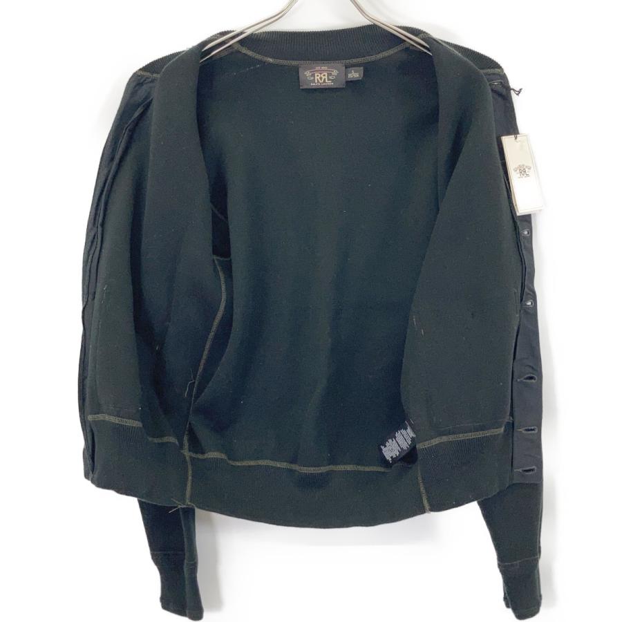 RRL ダブルアールエル 782637892001 COTTON BASEBALL JACKET ブラック