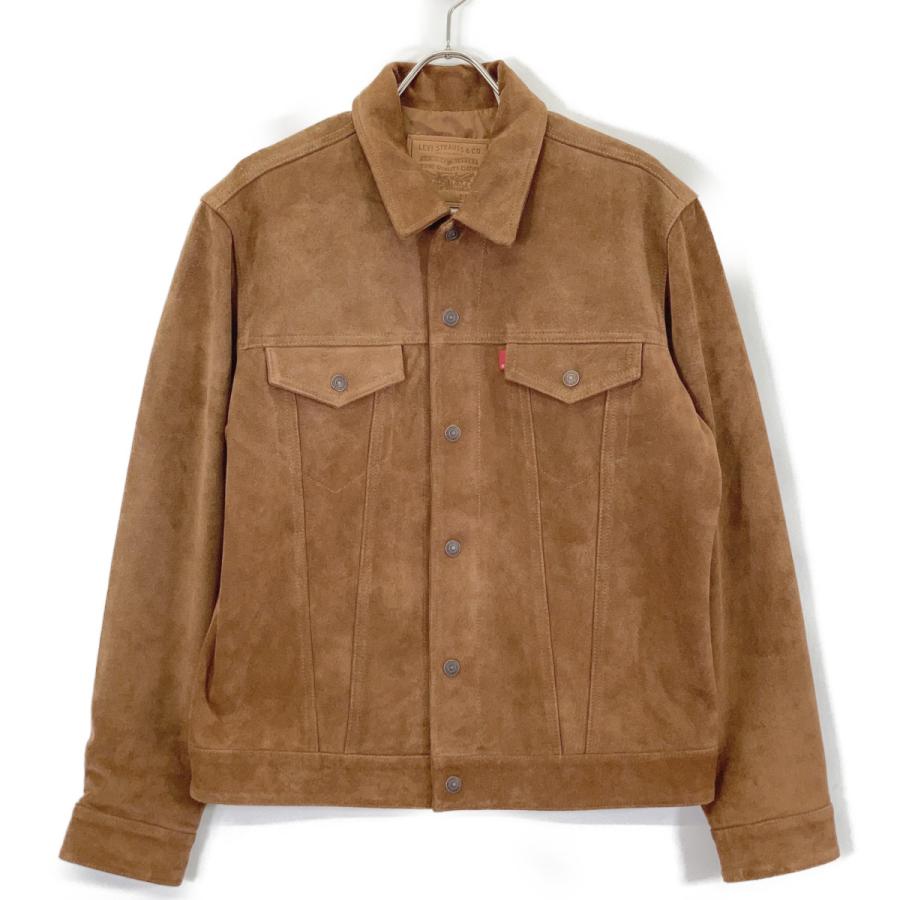 LEVI’S フェイクスエード トラッカージャケット Lサイズ Levi's（リーバイス） ブルゾン アウター LEVI'S(R) / リーバイス(R