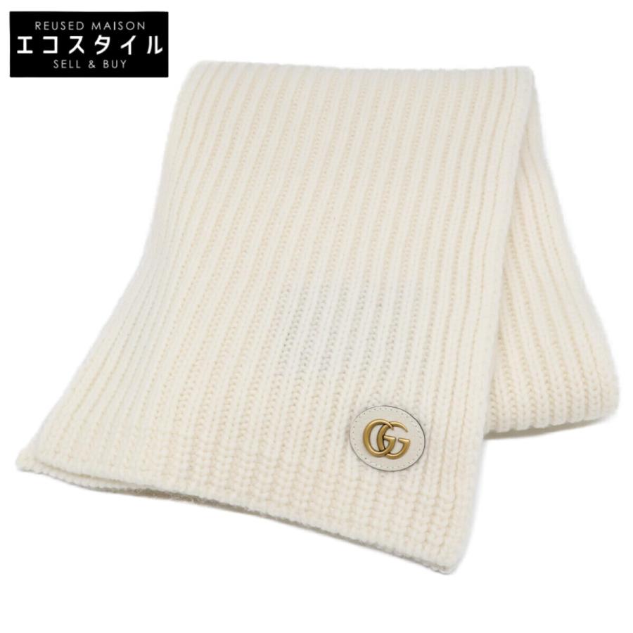 GUCCI（グッチ） 新品同様 773426 3GB02 9200 ダブルG付き ウール