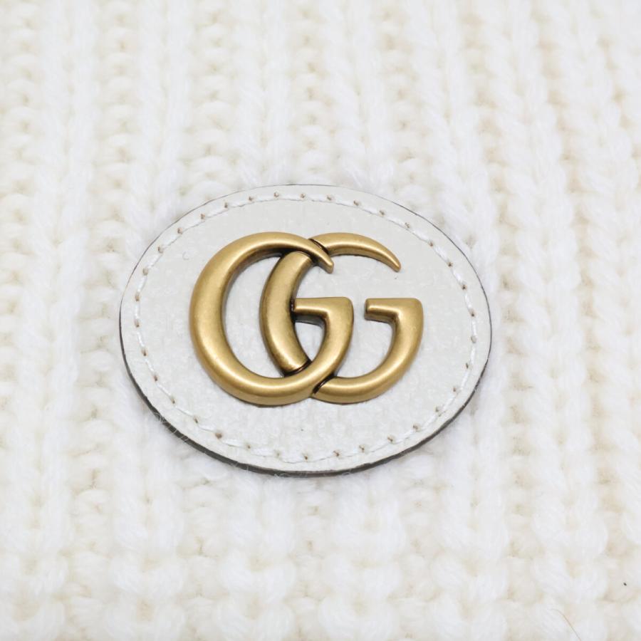 GUCCI（グッチ） 新品同様 773426 3GB02 9200 ダブルG付き ウール