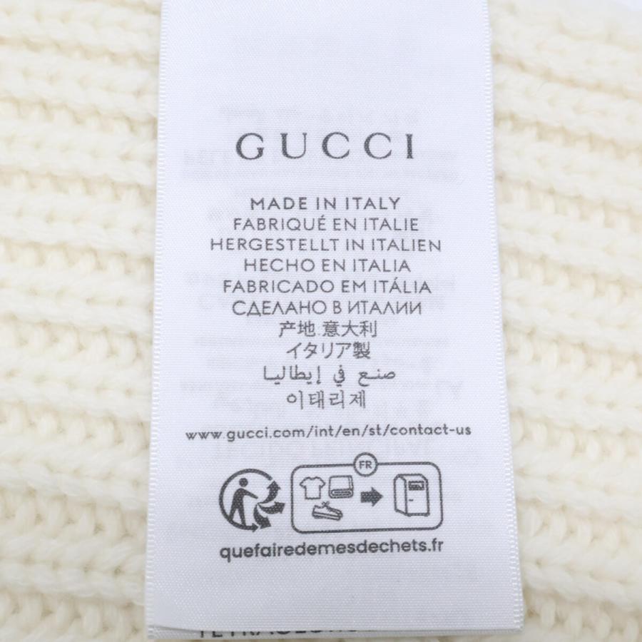 GUCCI（グッチ） 新品同様 773426 3GB02 9200 ダブルG付き ウール