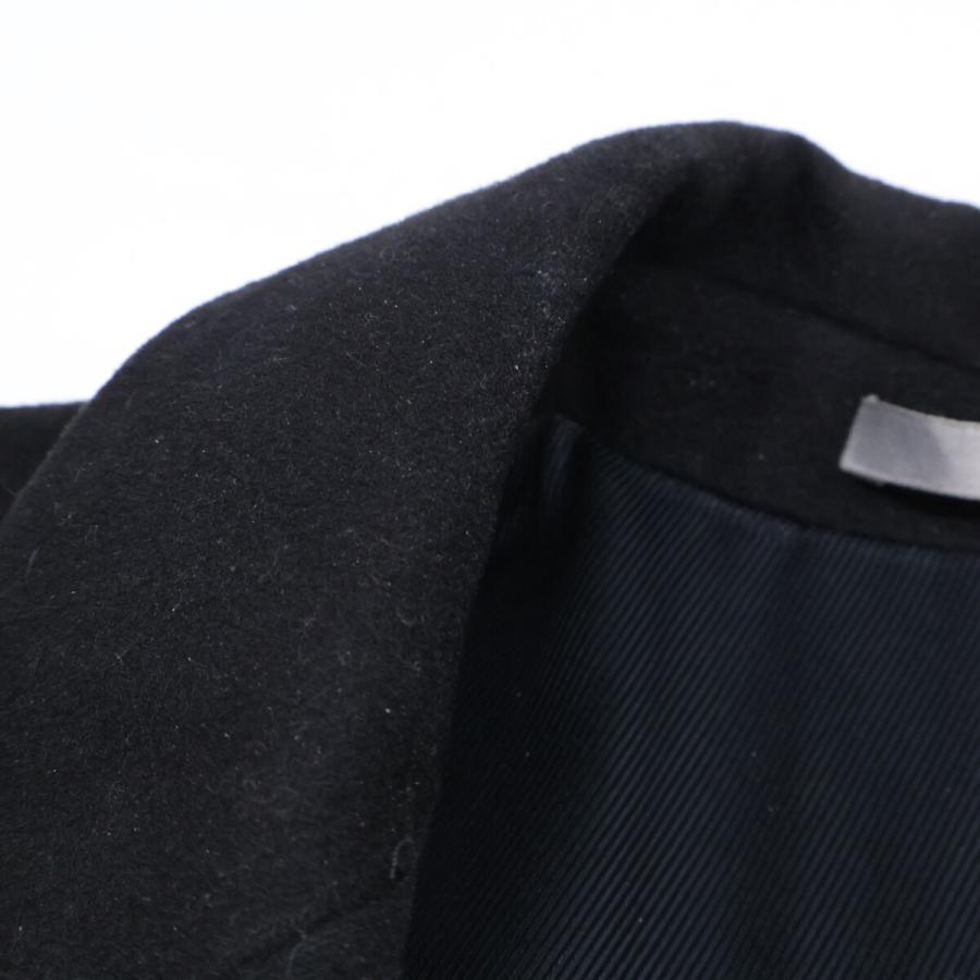 国内正規/  Dior HOMME ディオールオム 433C344A3225 カシミヤ クラシック ロング コート 44 メンズの画像