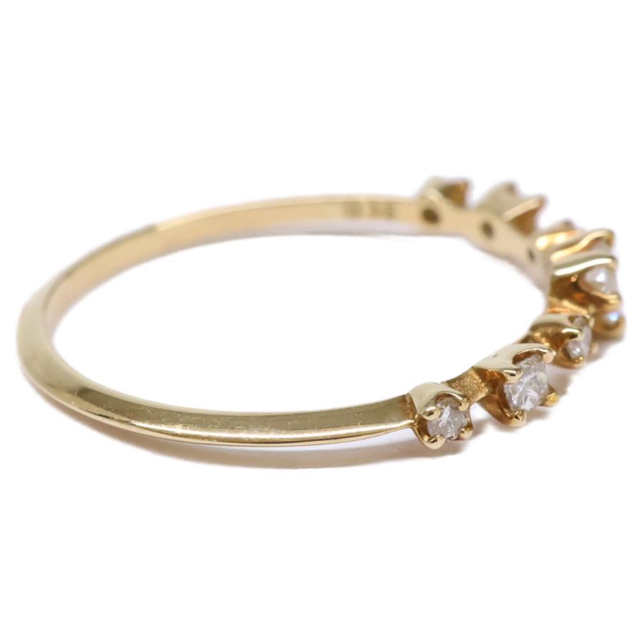 AHKAH（アーカー） K18 0.16 レメディ ハートシェイプ ダイヤモンド