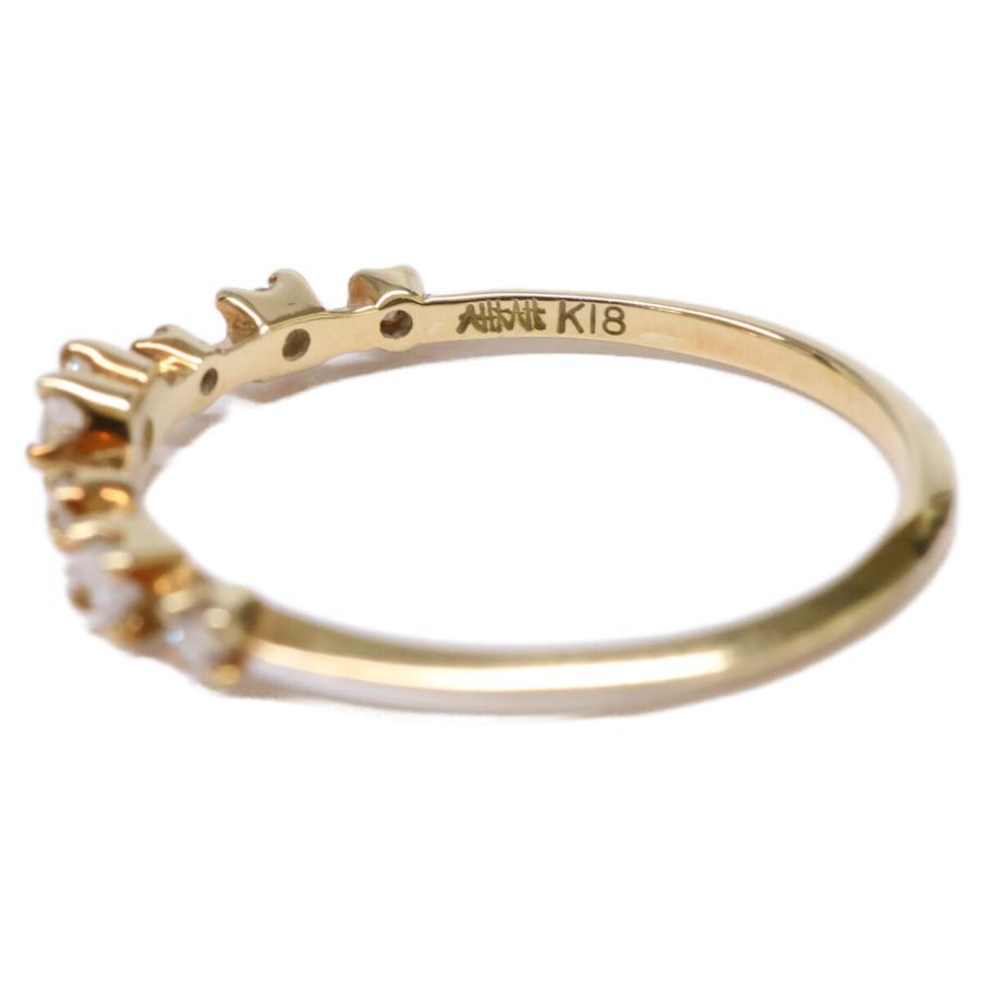 AHKAH（アーカー） K18 0.16 レメディ ハートシェイプ ダイヤモンド