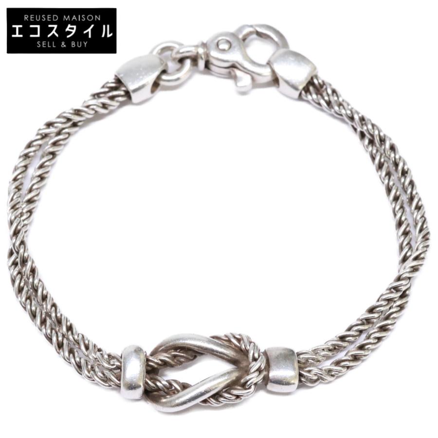 TIFFANY&Co.（ティファニー） Ag925 ダブルロープ センターノット